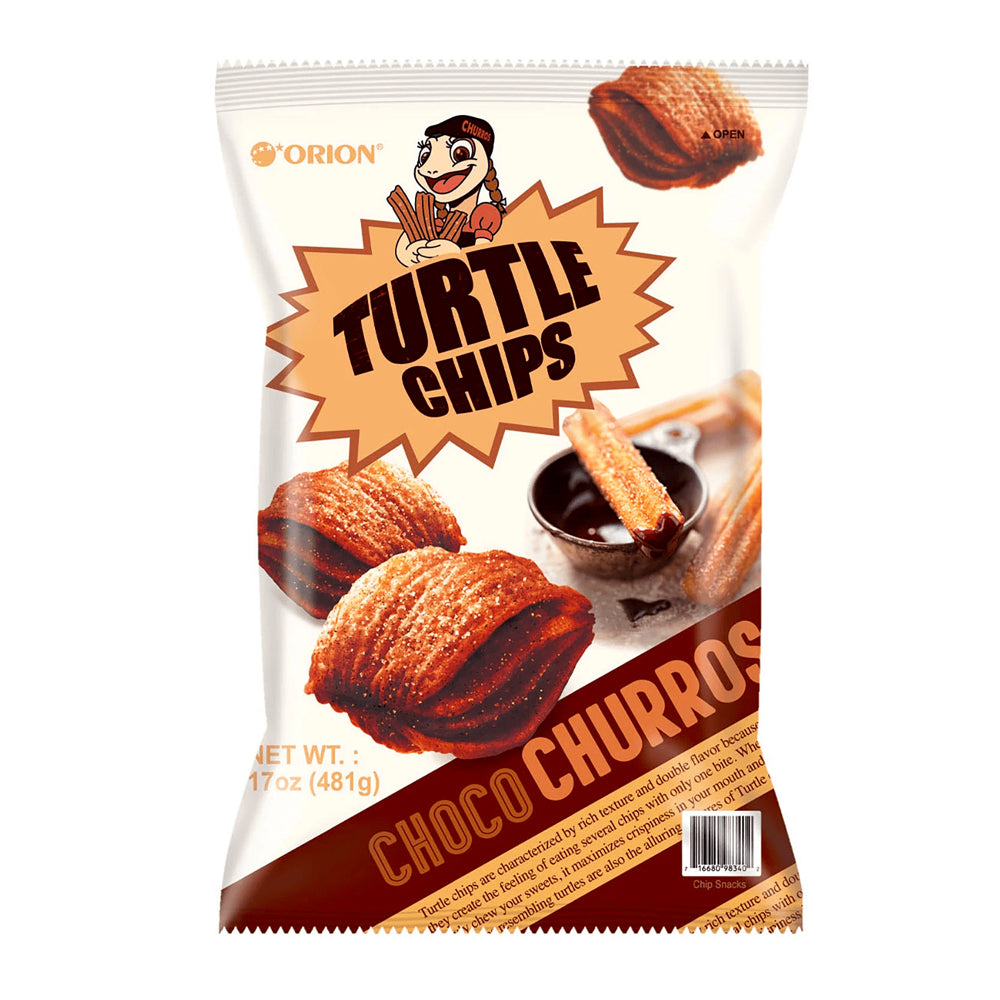 Turtle Chips Choco Churros (80g) (Korea)