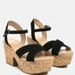 Ulla High Heeled Block Sandal