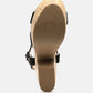 Ulla High Heeled Block Sandal
