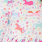 Unicorn Wish 3/4 Sleeve Pocket Twirl Dress