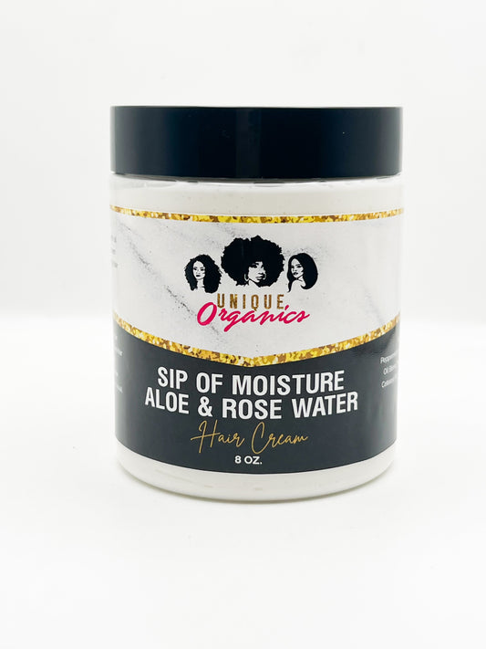 Sip of Moisture Aloe & Rose Water Hair Cream