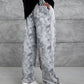 Unisex Cloud Wash Side Stripe Joggers – Streetwear Sweatpants