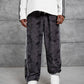 Unisex Cloud Wash Side Stripe Joggers – Streetwear Sweatpants