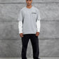 Unisex Layered Graphic T-Shirt – Distressed Boxy Long Sleeve