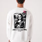 Unisex Oversized Mona Lisa Sweatshirt