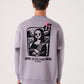 Unisex Oversized Mona Lisa Sweatshirt