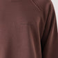 Unisex Oversized Raglan Sweatshirt - Raw Hem Detail