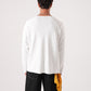 Unisex Oversized Raglan Sweatshirt - Raw Hem Detail