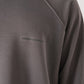 Unisex Oversized Raglan Sweatshirt - Raw Hem Detail