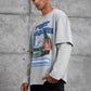 Unisex "Post Malone" Graphic T-Shirt – Layered Oversized Pullover