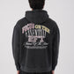 Unisex Washed Graphic Hoodie – "Survival of the Fittest" Print