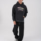 Unisex Washed Graphic Hoodie – "Survival of the Fittest" Print