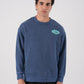 Unisex Washed Graphic Sweatshirt – "Reasonable" Back Print