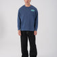 Unisex Washed Graphic Sweatshirt – "Reasonable" Back Print