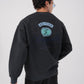 Unisex Washed Graphic Sweatshirt – "Reasonable" Back Print