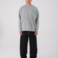 Unisex Washed Graphic Sweatshirt – "Reasonable" Back Print