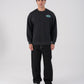 Unisex Washed Graphic Sweatshirt – "Reasonable" Back Print