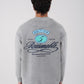 Unisex Washed Graphic Sweatshirt – "Reasonable" Back Print