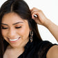 Chrissy Earrings - Blonde Tortoise