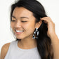 Avery Earrings- Black & White