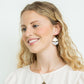 Ava Earrings - Pearl
