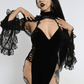 Raven's Split Dress