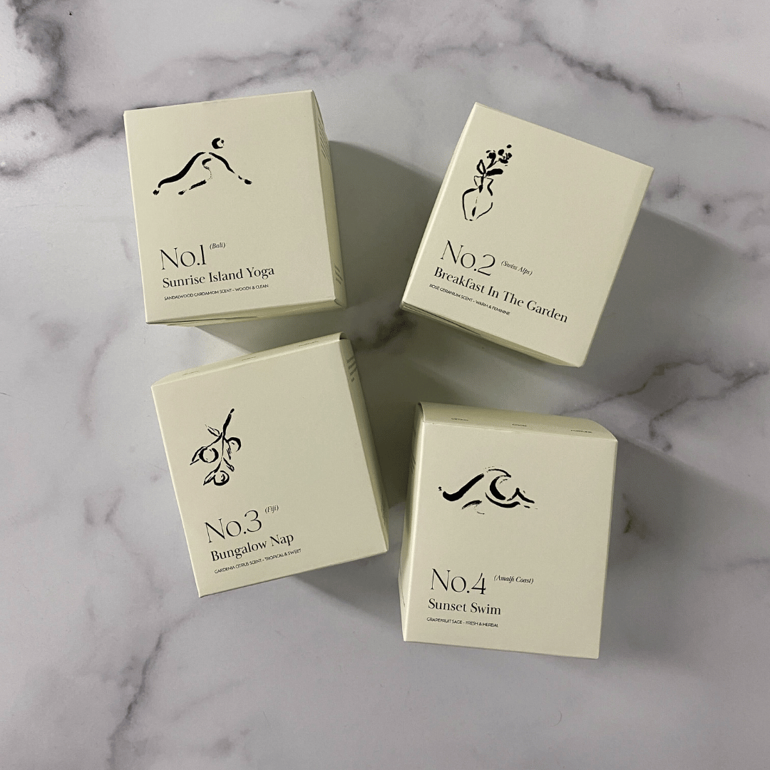 No. 1 Sunrise Island Yoga (Bali) Candle | Lucky Owl