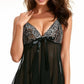Flirty Mesh Lace Cup Babydoll