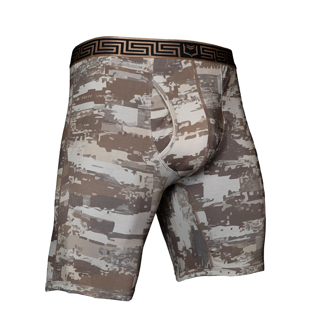 V Bamboo Men's Pouch Boxer Brief 8"