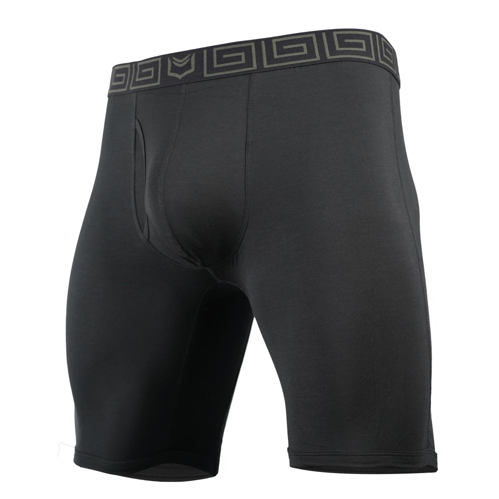 V Bamboo Men's Pouch Boxer Brief 8" (3 Pack)