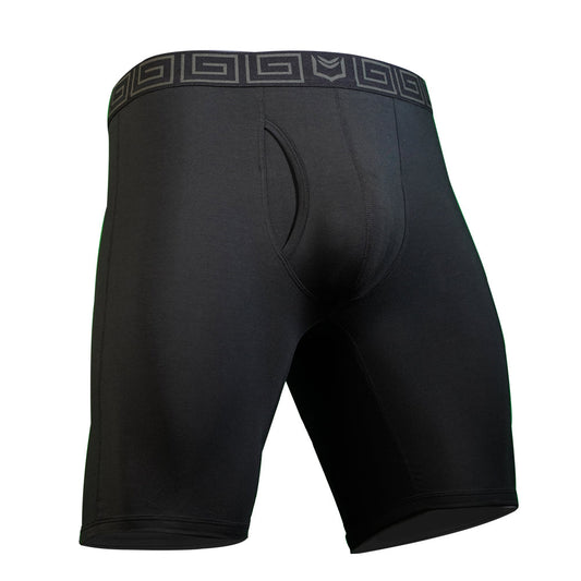 V Bamboo Men's Pouch Boxer Brief 8"