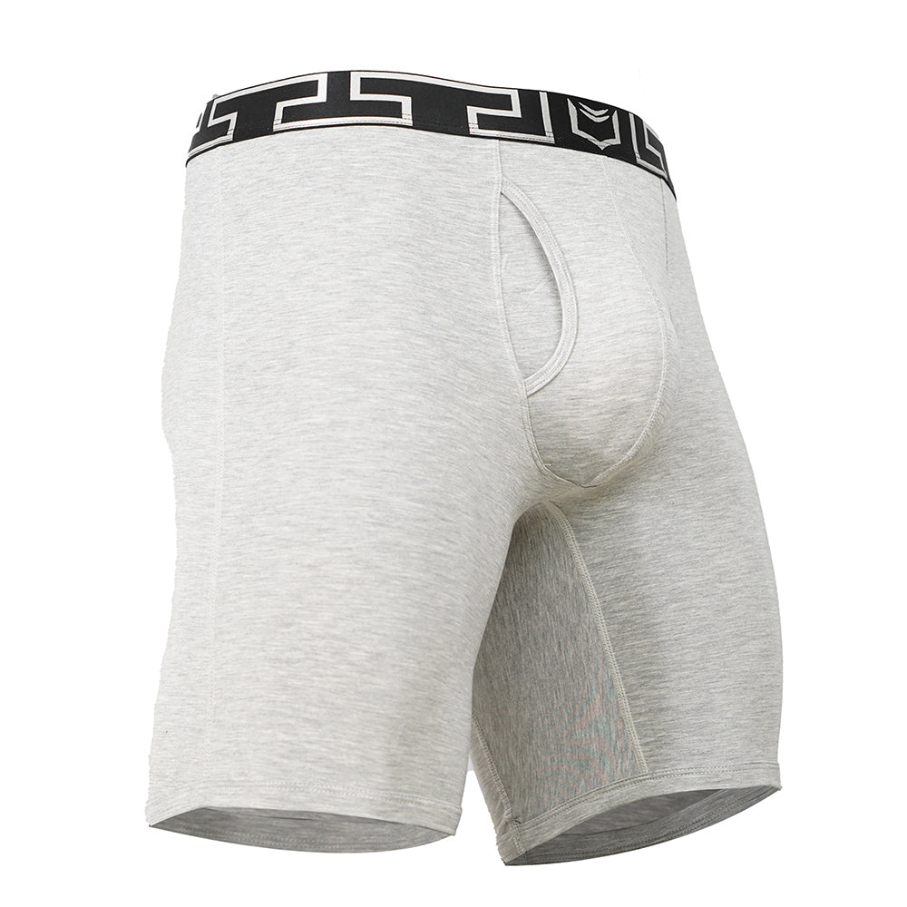 V Bamboo Men's Pouch Boxer Brief 8"