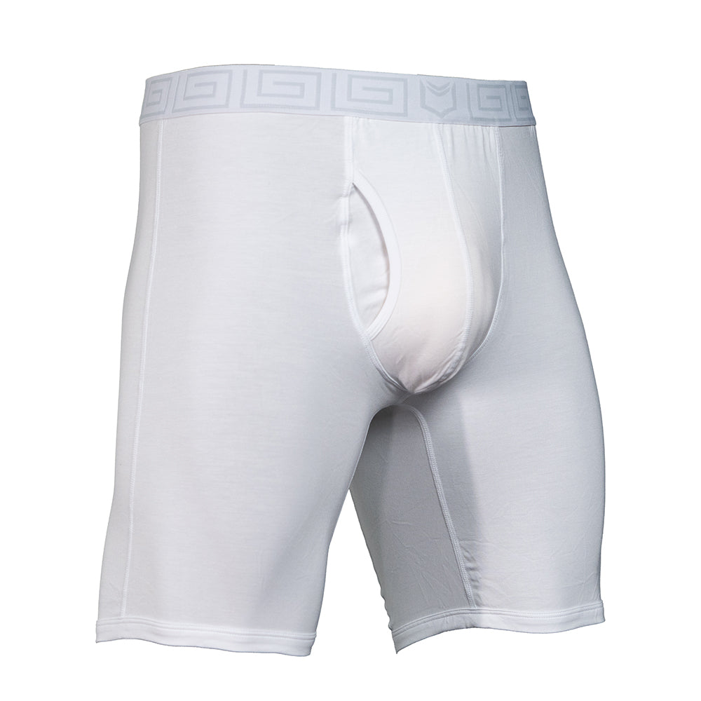 V Bamboo Men's Pouch Boxer Brief 8"