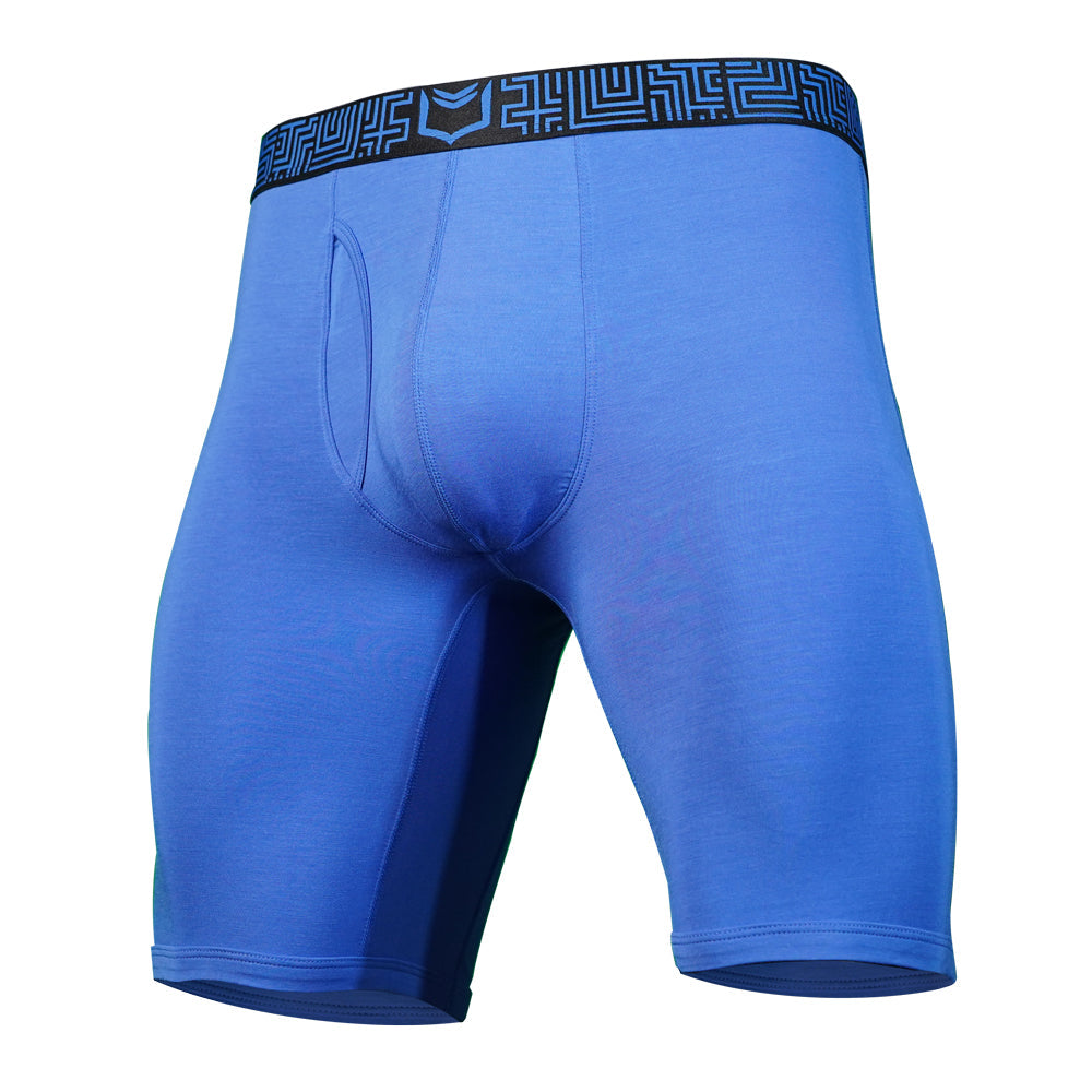 V Colossus Men's 8" Sports Performance Boxer Brief