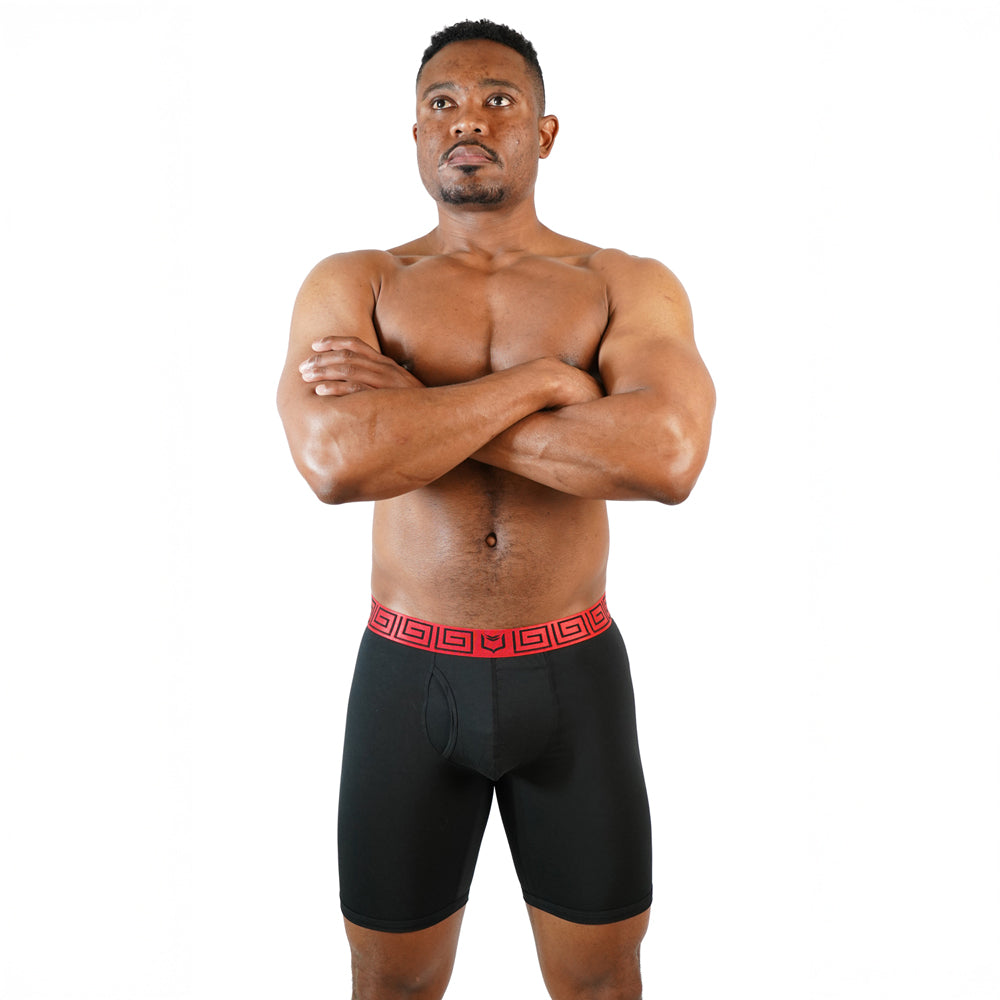 V Modal Men's Pouch Boxer Brief 8" (3 Pack)