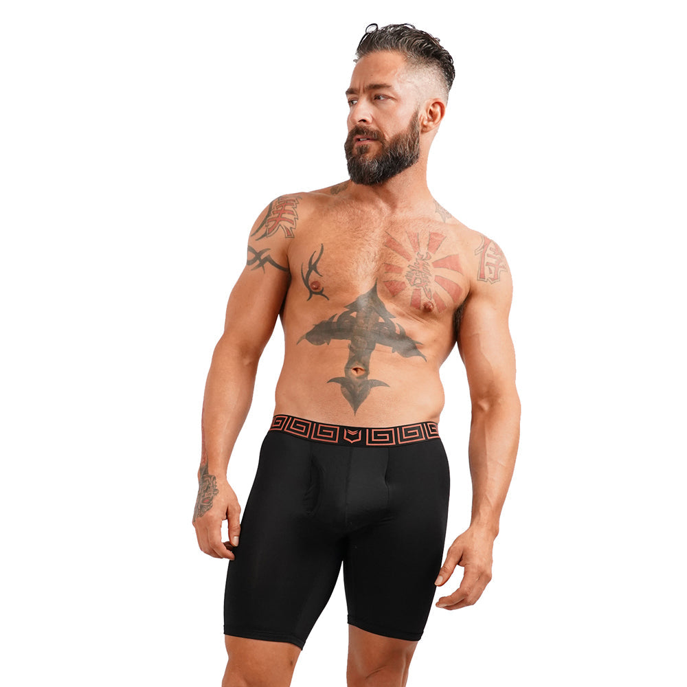 V AirFlow 8" Sports Performance Boxer Brief 3 Pack