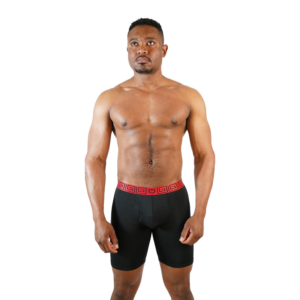 V Modal Men's Pouch Boxer Brief 8"