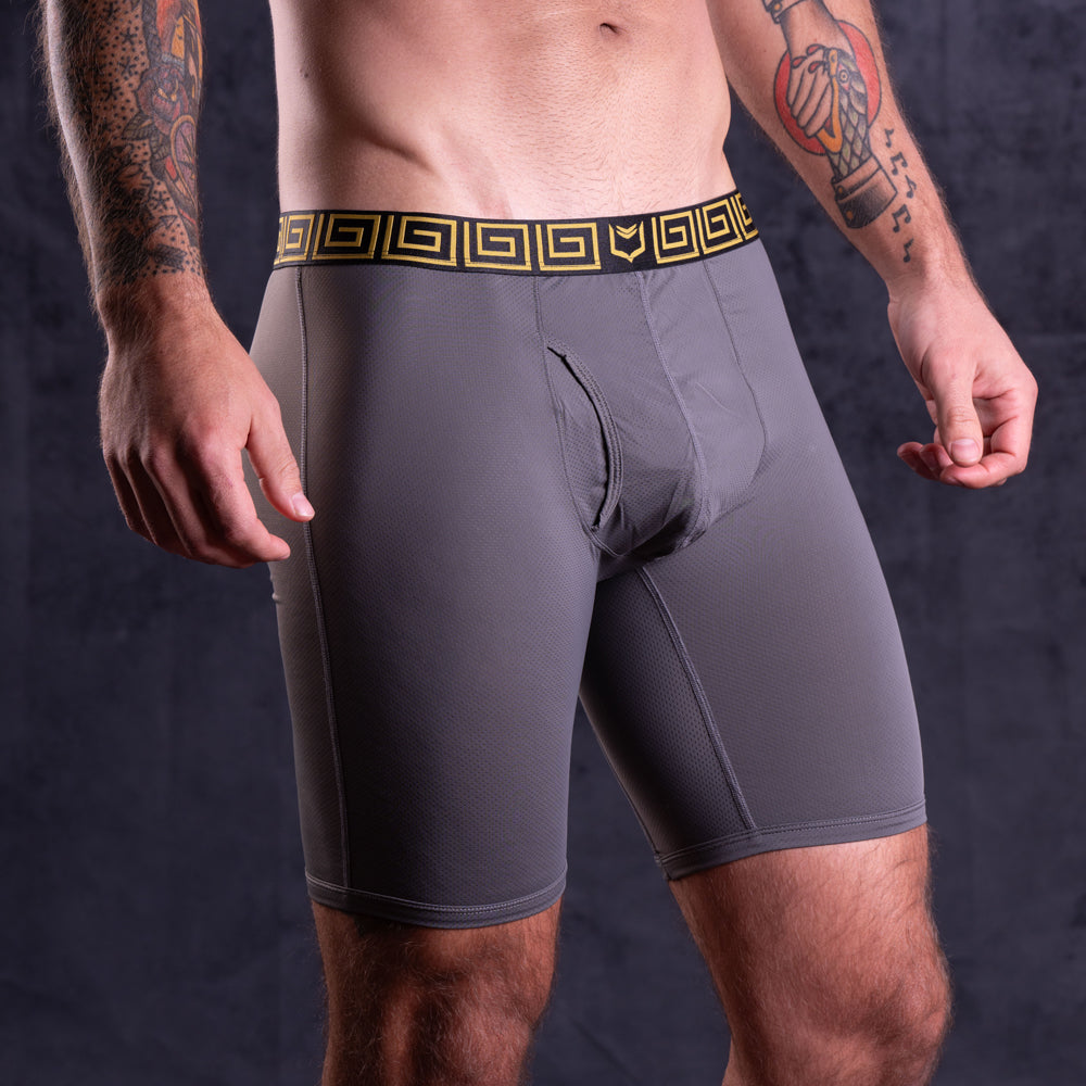 V AirFlow 8" Sports Performance Boxer Brief