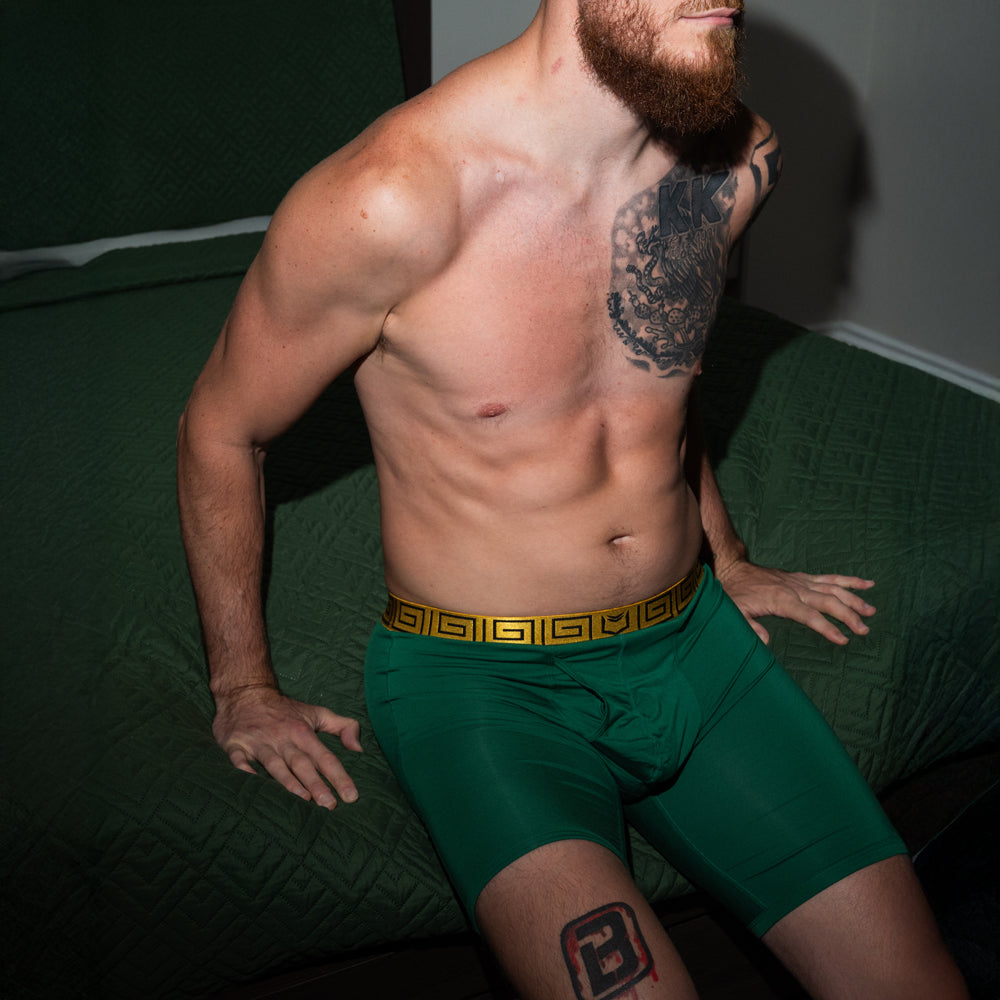 V Modal Men's Pouch Boxer Brief 8"