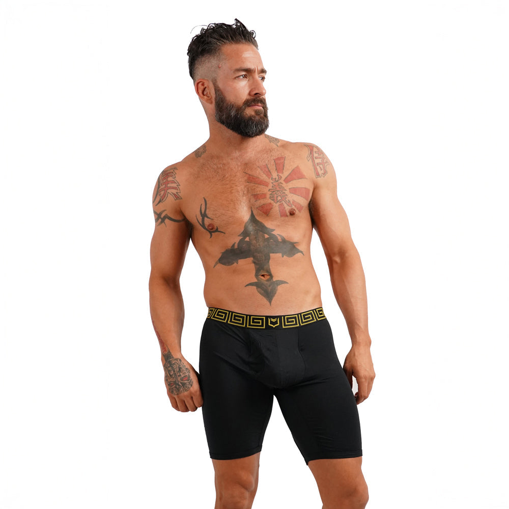 V Modal Men's Pouch Boxer Brief 8"