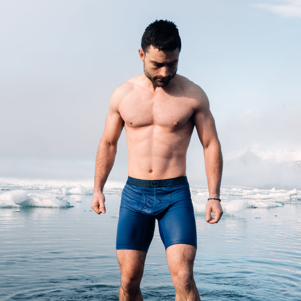 V Modal Men's Pouch Boxer Brief 8" (3 Pack)