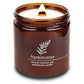Frankincense | Wood Wick Candle with Natural Coconut Wax