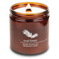 Oud Forest | Wood Wick Candle with Natural Coconut Wax