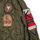“Stop. Reverse.” Bomber Jacket