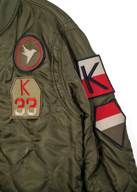 “Stop. Reverse.” Bomber Jacket