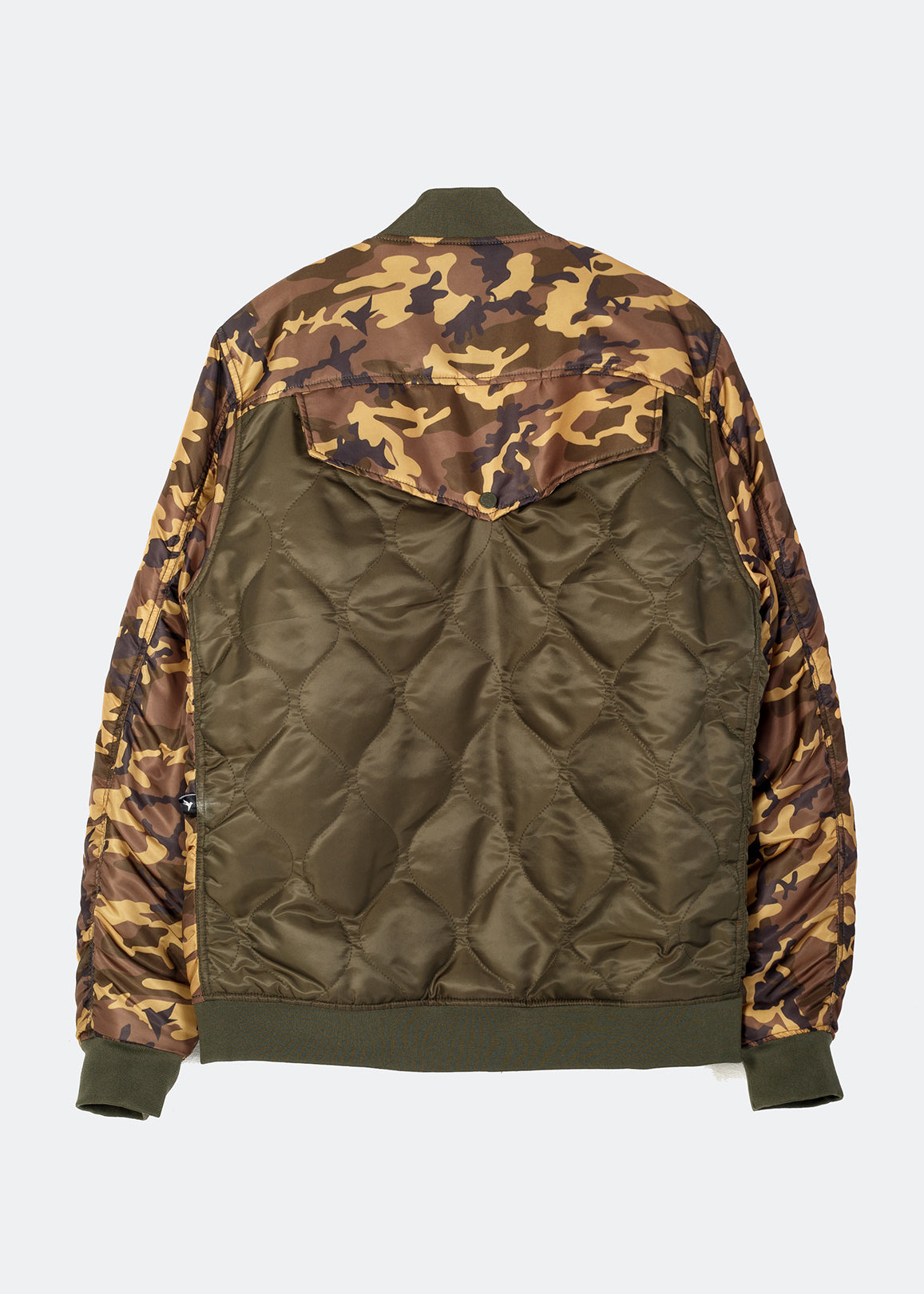 “Stop. Reverse.” Bomber Jacket