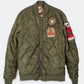 “Stop. Reverse.” Bomber Jacket