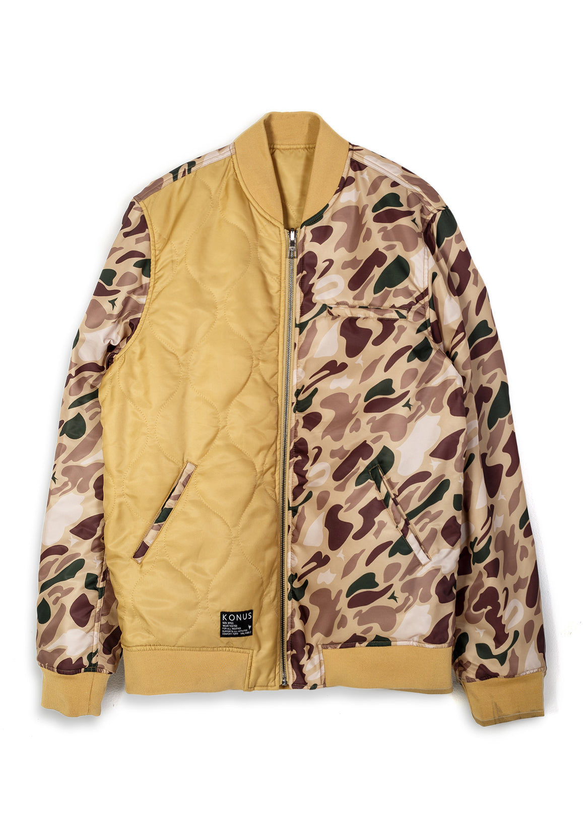 “Stop. Reverse.” Bomber Jacket