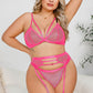 Stunning Strappy Bra Set