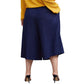 UPDATED - Pleione Plus Women's Pleated Wide Leg Capris